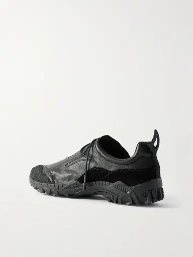 Our Legacy Gabe Leather-Trimmed Suede Sneakers - Men | Thumbnail 4 Our Legacy Gabe Leather-Trimmed Suede Sneakers - Men | Thumbnail 4