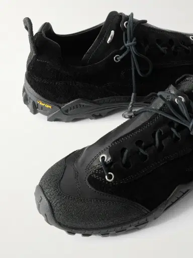 Our Legacy Gabe Leather-Trimmed Suede Sneakers - Men | Thumbnail 5 Our Legacy Gabe Leather-Trimmed Suede Sneakers - Men | Thumbnail 5