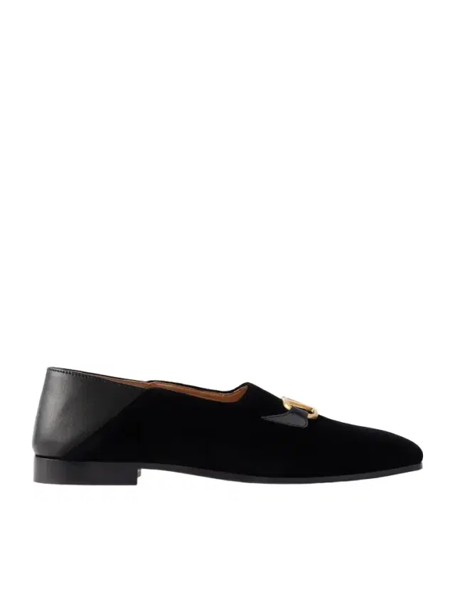 Valentino Garavani Embellished Suede and Leather Loafers - Men