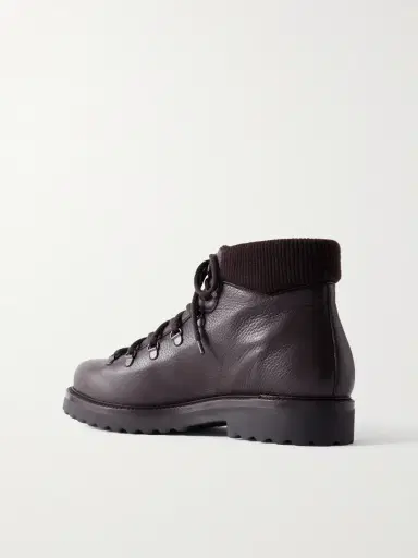 Loro Piana New Laax Walk Full-Grain Leather Boots - Men | Thumbnail 4 Loro Piana New Laax Walk Full-Grain Leather Boots - Men | Thumbnail 4