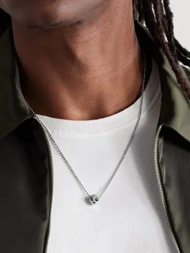 Greg Yuna Alien 14-Karat White Gold Diamond Pendant - Men | Thumbnail 2 Greg Yuna Alien 14-Karat White Gold Diamond Pendant - Men | Thumbnail 2