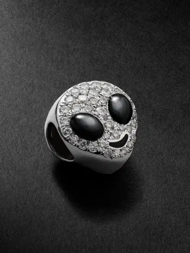 Greg Yuna Alien 14-Karat White Gold Diamond Pendant - Men | Thumbnail 1 Greg Yuna Alien 14-Karat White Gold Diamond Pendant - Men | Thumbnail 1