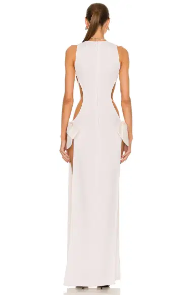 Mônot Bow Cut Out Gown | Thumbnail 4 Mônot Bow Cut Out Gown | Thumbnail 4