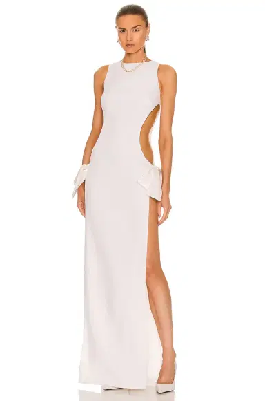 Mônot Bow Cut Out Gown | Thumbnail 1 Mônot Bow Cut Out Gown | Thumbnail 1