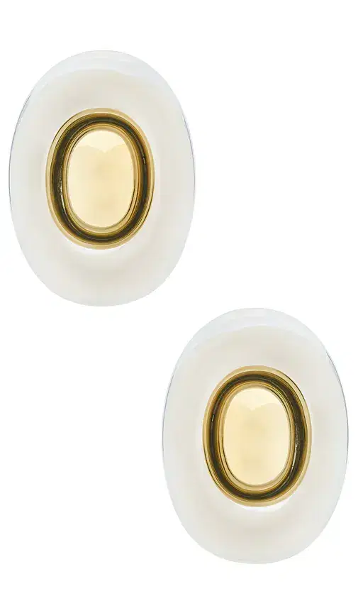The Two-tone Chrome Orb Statement Studs