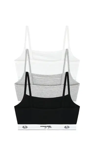 HOMMEgirls X Fruit Of The Loom Cami Bralette 3-pack | Thumbnail 2 HOMMEgirls X Fruit Of The Loom Cami Bralette 3-pack | Thumbnail 2