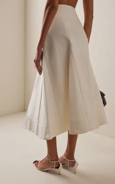 RÓHE Sculptural Cotton Midi Skirt | Thumbnail 4 RÓHE Sculptural Cotton Midi Skirt | Thumbnail 4