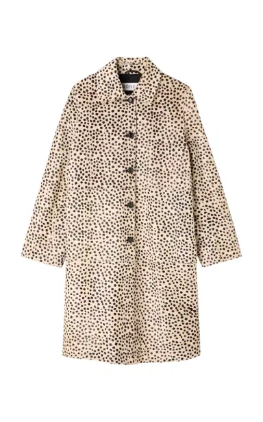 Róhe Cheetah Pony Hair Coat | Thumbnail 4 Róhe Cheetah Pony Hair Coat | Thumbnail 4