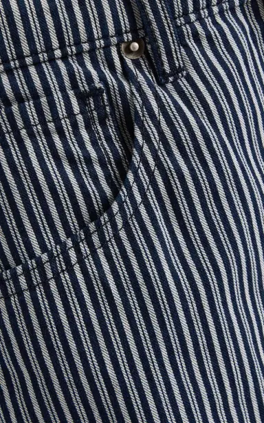 Nili Lotan Celia Striped Rigid Mid-Rise Flare Jean | Thumbnail 5