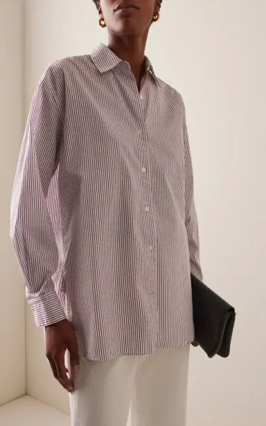 Nili Lotan Yorke Oversized Cotton Shirt | Thumbnail 2 Nili Lotan Yorke Oversized Cotton Shirt | Thumbnail 2