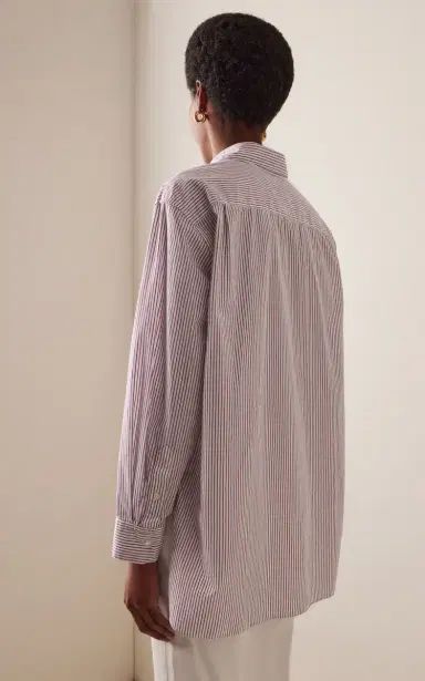 Nili Lotan Yorke Oversized Cotton Shirt | Thumbnail 4 Nili Lotan Yorke Oversized Cotton Shirt | Thumbnail 4