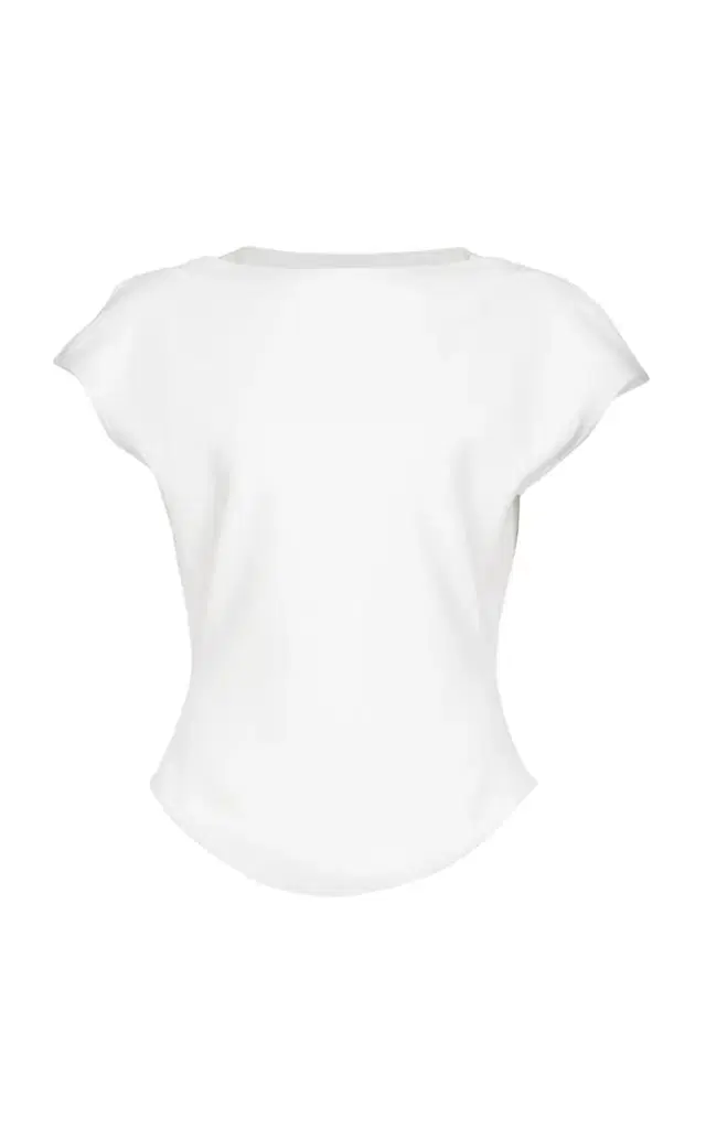ALAÏA Tailored Cotton-Blend T-Shirt