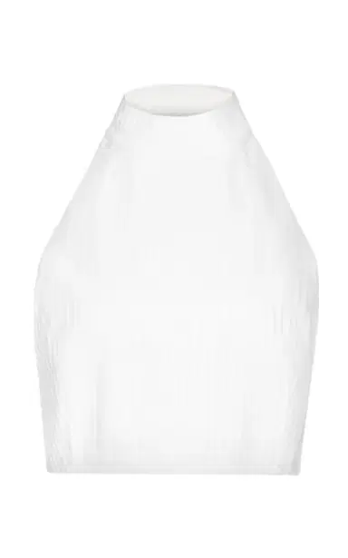 Alaïa Cotton Tuxedo Bib | Thumbnail 4 Alaïa Cotton Tuxedo Bib | Thumbnail 4