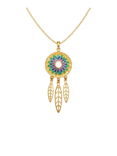 Wish Fine Jewelry 14K Gold Catch dreams pendant | Thumbnail 1 Wish Fine Jewelry 14K Gold Catch dreams pendant | Thumbnail 1