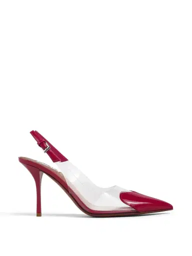 Alaïa Patent Leather Le Cœur Slingback Stilettos | Thumbnail 1 Alaïa Patent Leather Le Cœur Slingback Stilettos | Thumbnail 1