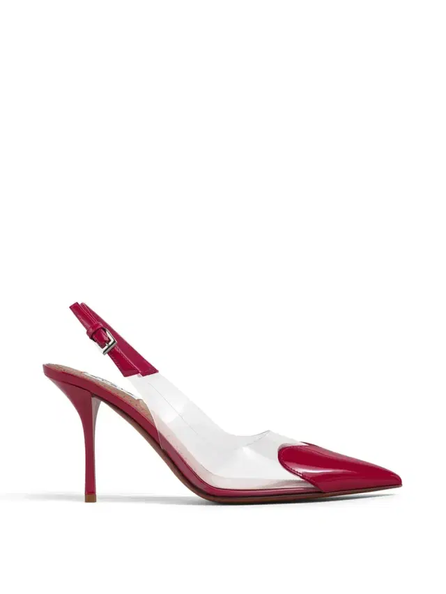 Patent Leather Le Cœur Slingback Stilettos
