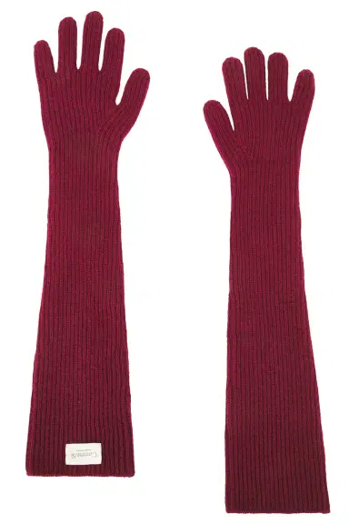 Comme Si Cashmere Long Gloves | Thumbnail 1
