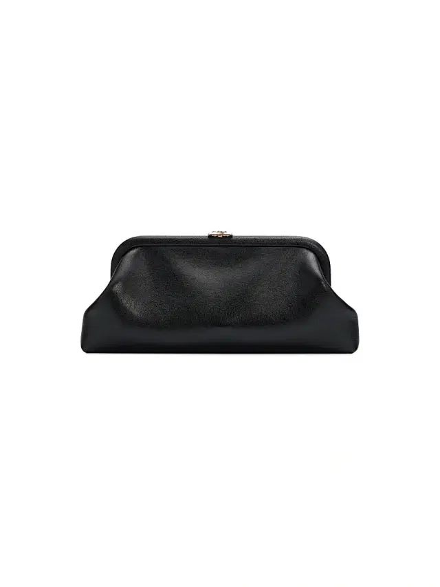 Jimmy Choo Women's Skylar Leather Clutch - Black Light Gold
