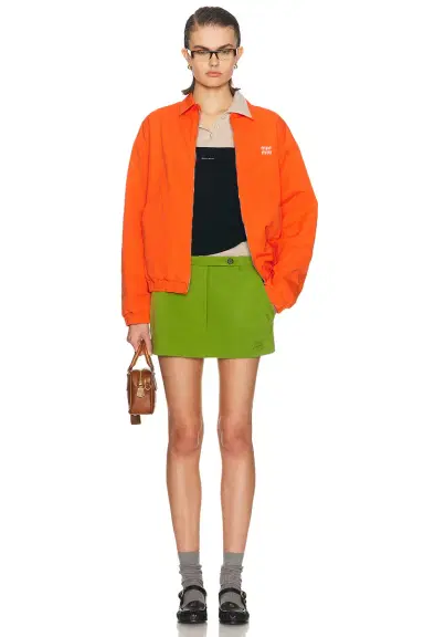 Miu Miu Punto Stoffa Skirt | Thumbnail 5 Miu Miu Punto Stoffa Skirt | Thumbnail 5