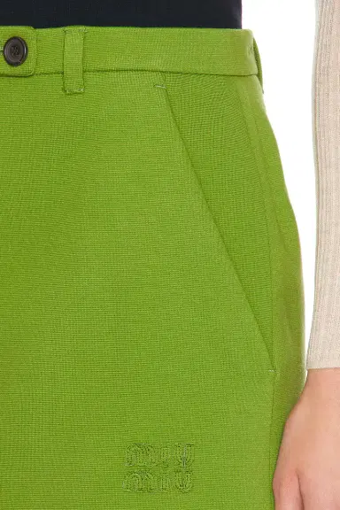 Miu Miu Punto Stoffa Skirt | Thumbnail 6 Miu Miu Punto Stoffa Skirt | Thumbnail 6