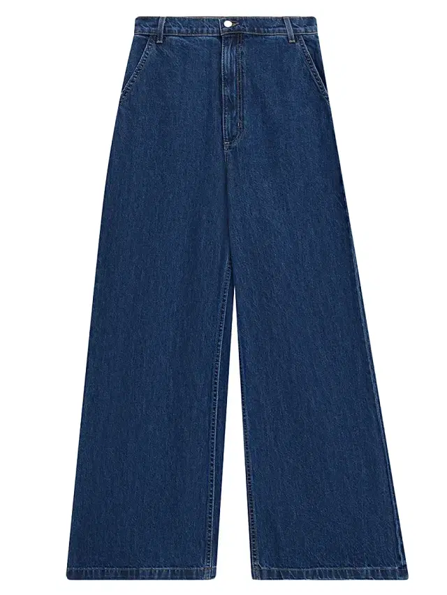 Women's McDougal St Wide-Leg Denim Pants - Dark Stone