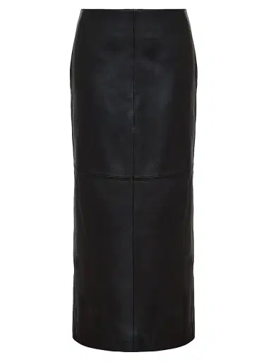 Armarium Women's Jackie Leather Pencil Midi-Skirt - Black | Thumbnail 1 Armarium Women's Jackie Leather Pencil Midi-Skirt - Black | Thumbnail 1