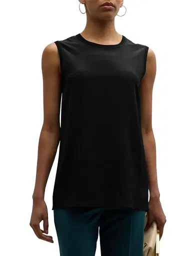 Joseph Women's Bley Silk Crepe Tank | Thumbnail 3 Joseph Women's Bley Silk Crepe Tank | Thumbnail 3