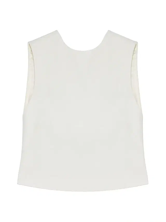 Armarium Women's Milli Round Neck Sleeveless Top - White