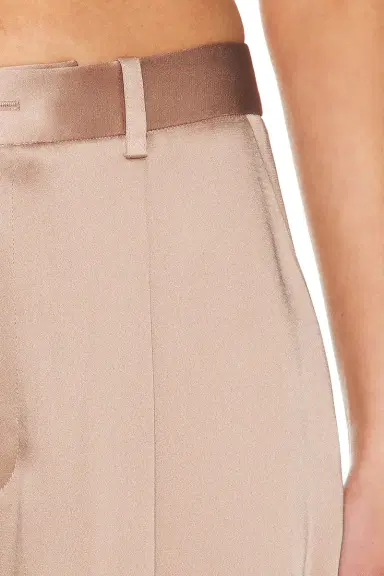 Lapointe Satin Relaxed Pleat Pant | Thumbnail 6 Lapointe Satin Relaxed Pleat Pant | Thumbnail 6