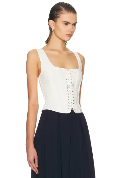 Ralph Lauren Collection Kat Corset Top | Thumbnail 2 Ralph Lauren Collection Kat Corset Top | Thumbnail 2