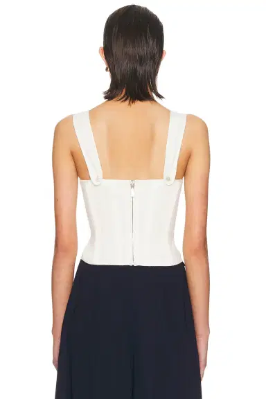 Ralph Lauren Collection Kat Corset Top | Thumbnail 3 Ralph Lauren Collection Kat Corset Top | Thumbnail 3