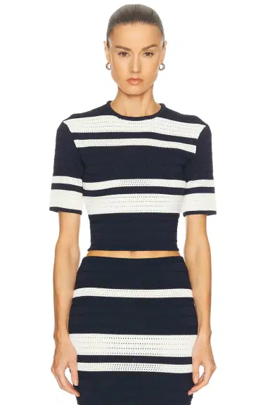 Ralph Lauren Collection Short Sleeve Top | Thumbnail 1 Ralph Lauren Collection Short Sleeve Top | Thumbnail 1
