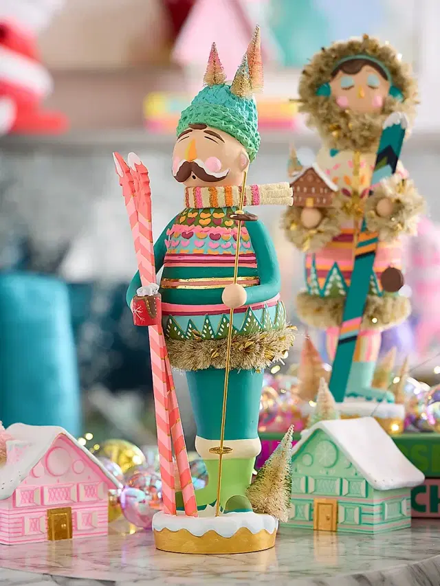 Here We Come A Wafflin'Bronson Nutcracker Tabletop Figurine