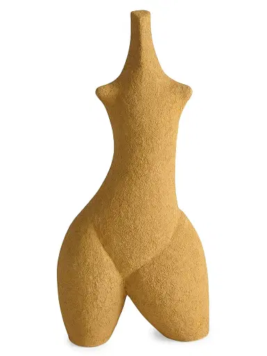 Global Views Goddess Concrete Sculpture - Dark Orange | Thumbnail 5 Global Views Goddess Concrete Sculpture - Dark Orange | Thumbnail 5