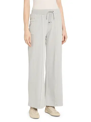 Blanc Noir Women's Allegra Cotton Wide-Leg Pants - Bright Blue - Size XL | Thumbnail 3 Blanc Noir Women's Allegra Cotton Wide-Leg Pants - Bright Blue - Size XL | Thumbnail 3