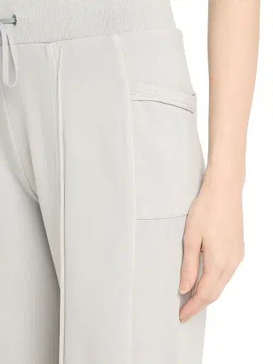 Blanc Noir Women's Allegra Cotton Wide-Leg Pants - Bright Blue - Size XL | Thumbnail 5 Blanc Noir Women's Allegra Cotton Wide-Leg Pants - Bright Blue - Size XL | Thumbnail 5