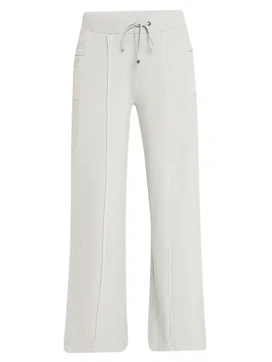 Blanc Noir Women's Allegra Cotton Wide-Leg Pants - Bright Blue - Size XL | Thumbnail 1 Blanc Noir Women's Allegra Cotton Wide-Leg Pants - Bright Blue - Size XL | Thumbnail 1