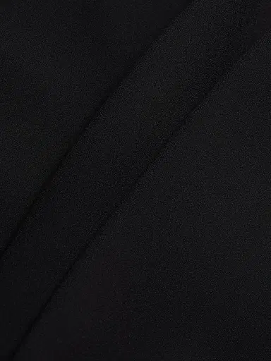 Stella McCartney Women's Crepe Shift Dress - Black - Size 12 | Thumbnail 7