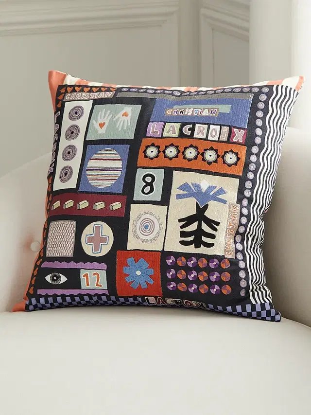 Christian Lacroix Bloc Note Mosaique Cushion