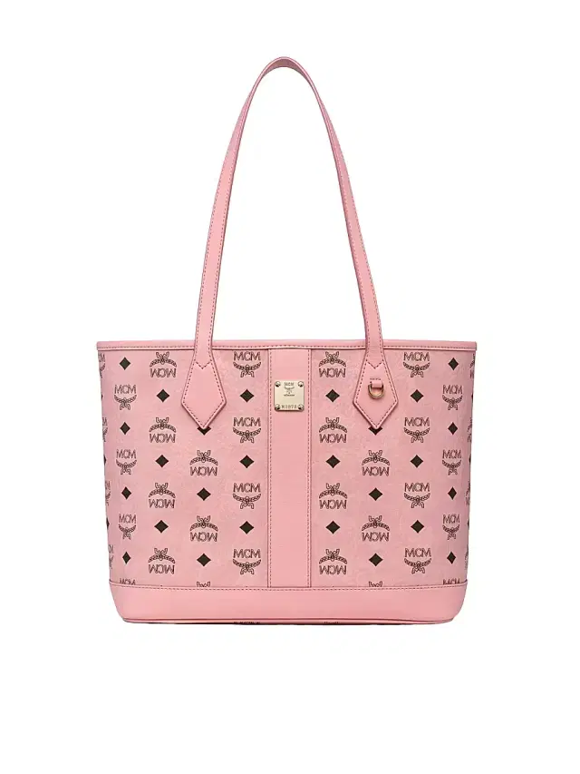 MCM Women's  Liz Visetos Canvas Shopper Tote Bag - Soft Pink