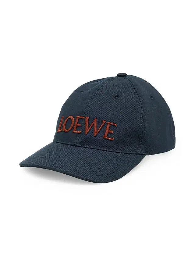 Women's Canvas Embroidered Logo Cap - Navy