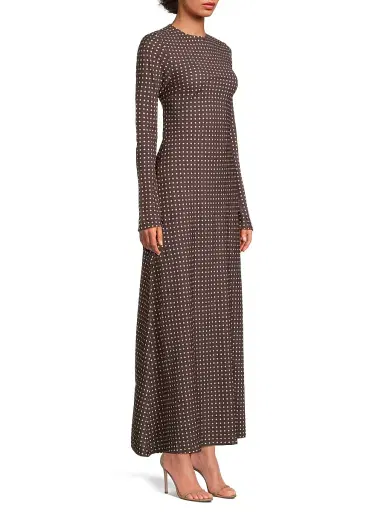 Faithfull The Brand Women's Mesa Polka-Dot Open-Back Maxi Dress | Thumbnail 4 Faithfull The Brand Women's Mesa Polka-Dot Open-Back Maxi Dress | Thumbnail 4