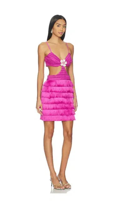PatBo Amethyst Fringe Mini Dress | Thumbnail 2 PatBo Amethyst Fringe Mini Dress | Thumbnail 2