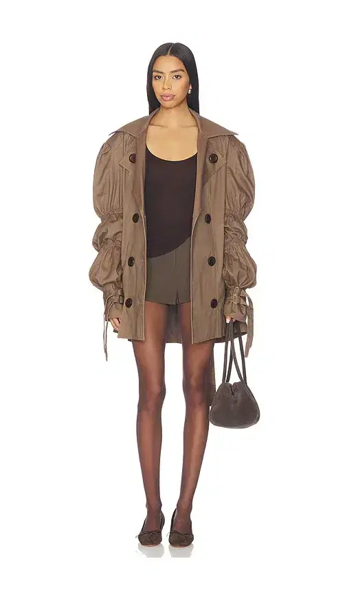 Zuleyha Kuru Volkiva Trench Coat