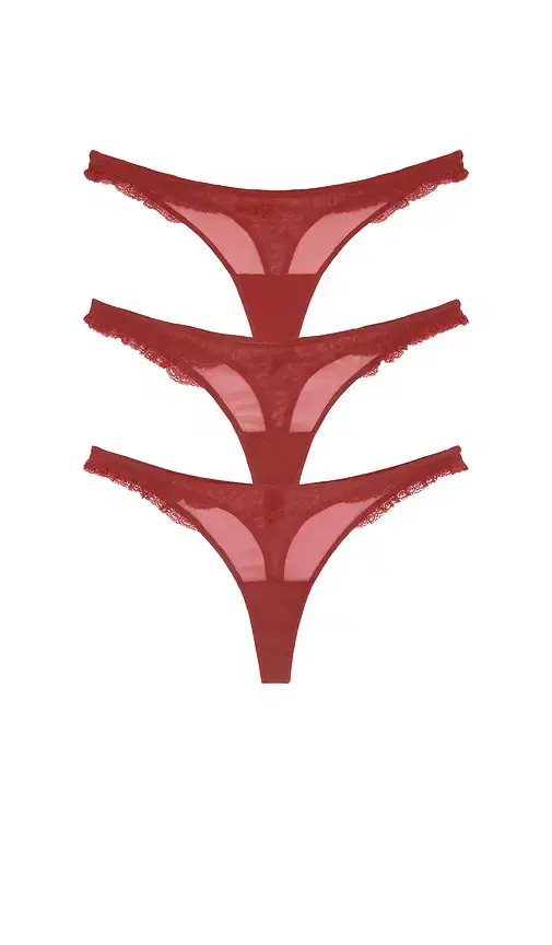 Kiki de Montparnasse Gifting Thong French Lessons Thong Trio
