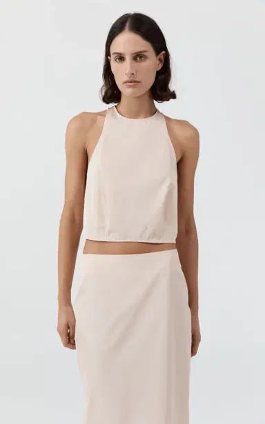 St. Agni Cocoon Paper-Taffeta Top | Thumbnail 2