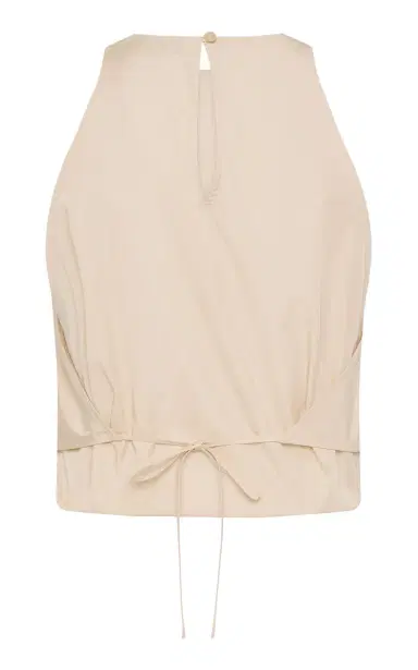 St. Agni Cocoon Paper-Taffeta Top | Thumbnail 4