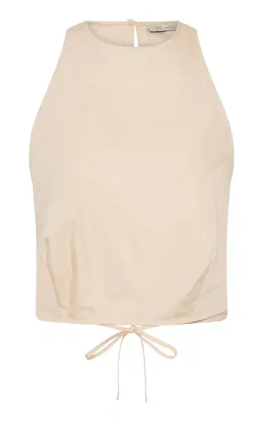 St. Agni Cocoon Paper-Taffeta Top | Thumbnail 1