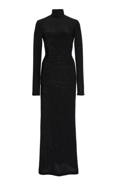 Carolina Herrera Lurex Jersey Turtleneck Midi Dress | Thumbnail 7 Carolina Herrera Lurex Jersey Turtleneck Midi Dress | Thumbnail 7