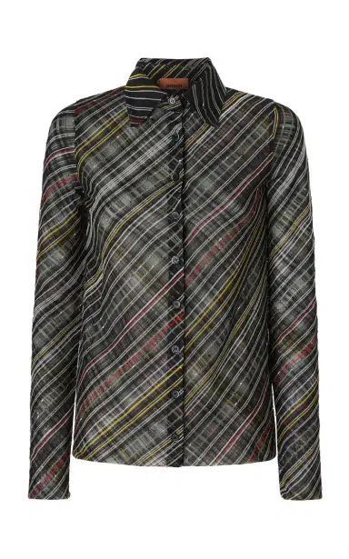 Missoni Double Knit Long Sleeve Shirt | Thumbnail 1